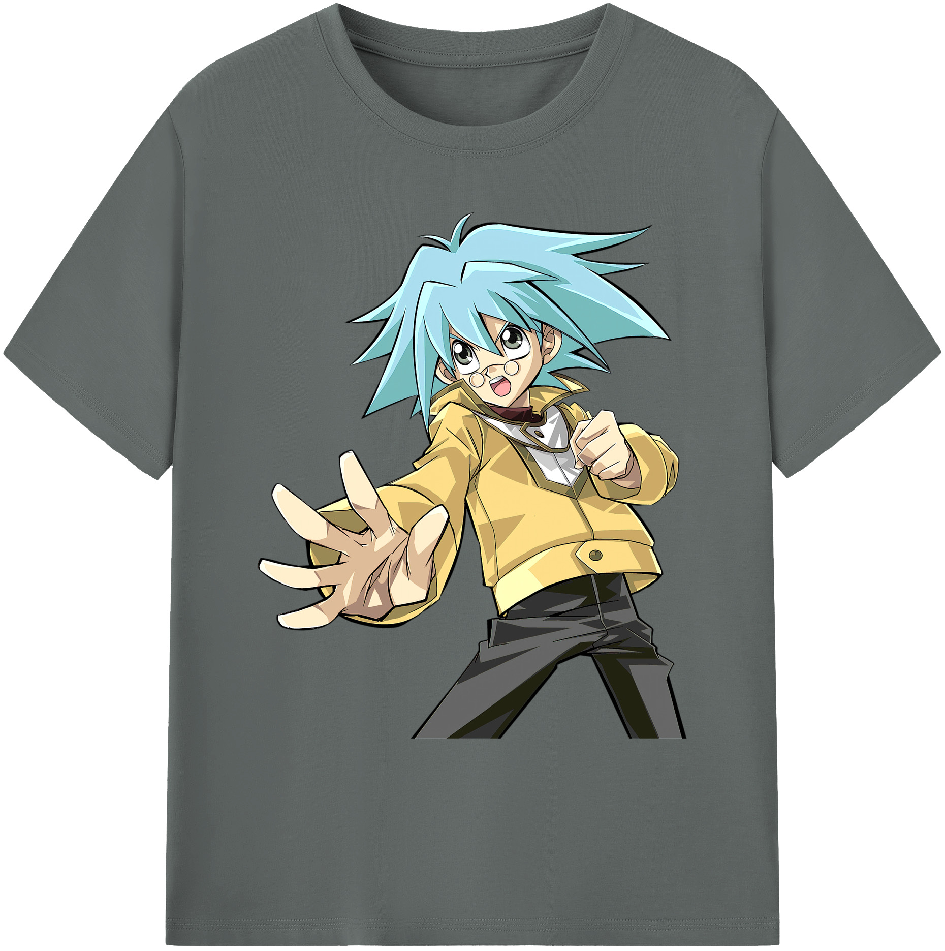 （画像用） 遊☆戯☆王 Yu-Gi-Oh! 綿100％ メンズ半袖Tシャツ｜肌触りやわらか＆通気性